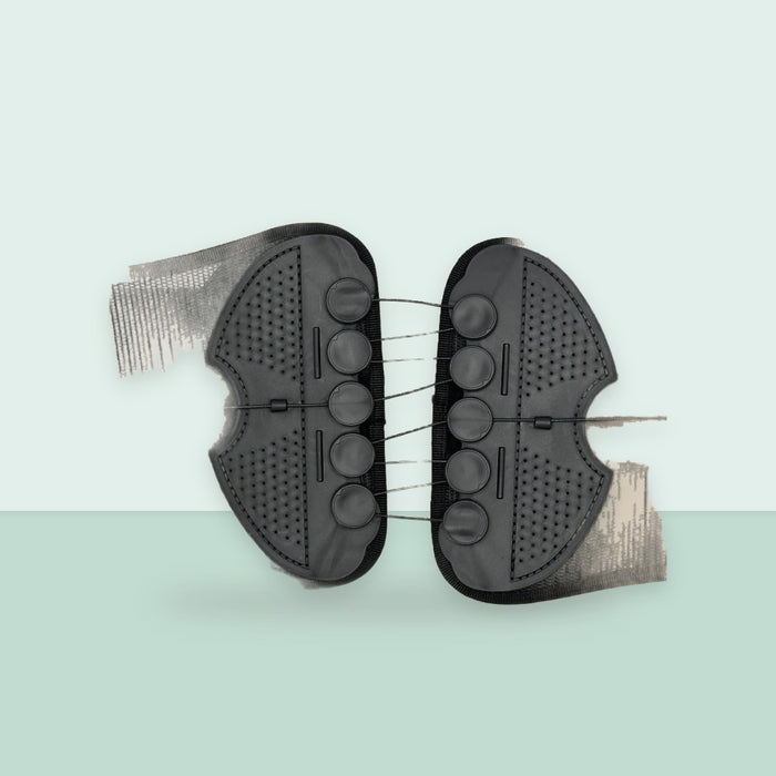 Faja lumbar ajustable con cordones de compresión
