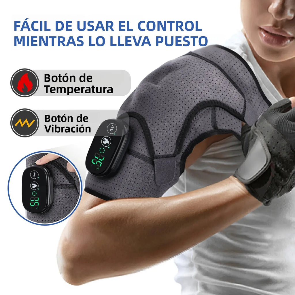 Cinturón térmico de hombros con masaje
