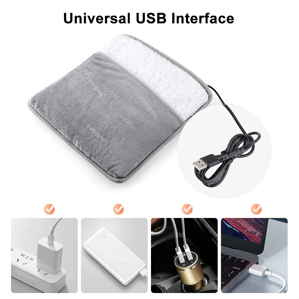 Calentador de pies eléctrico USB