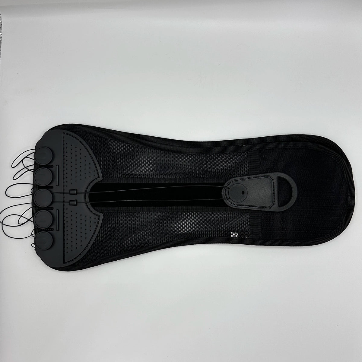 Faja lumbar ajustable con cordones de compresión