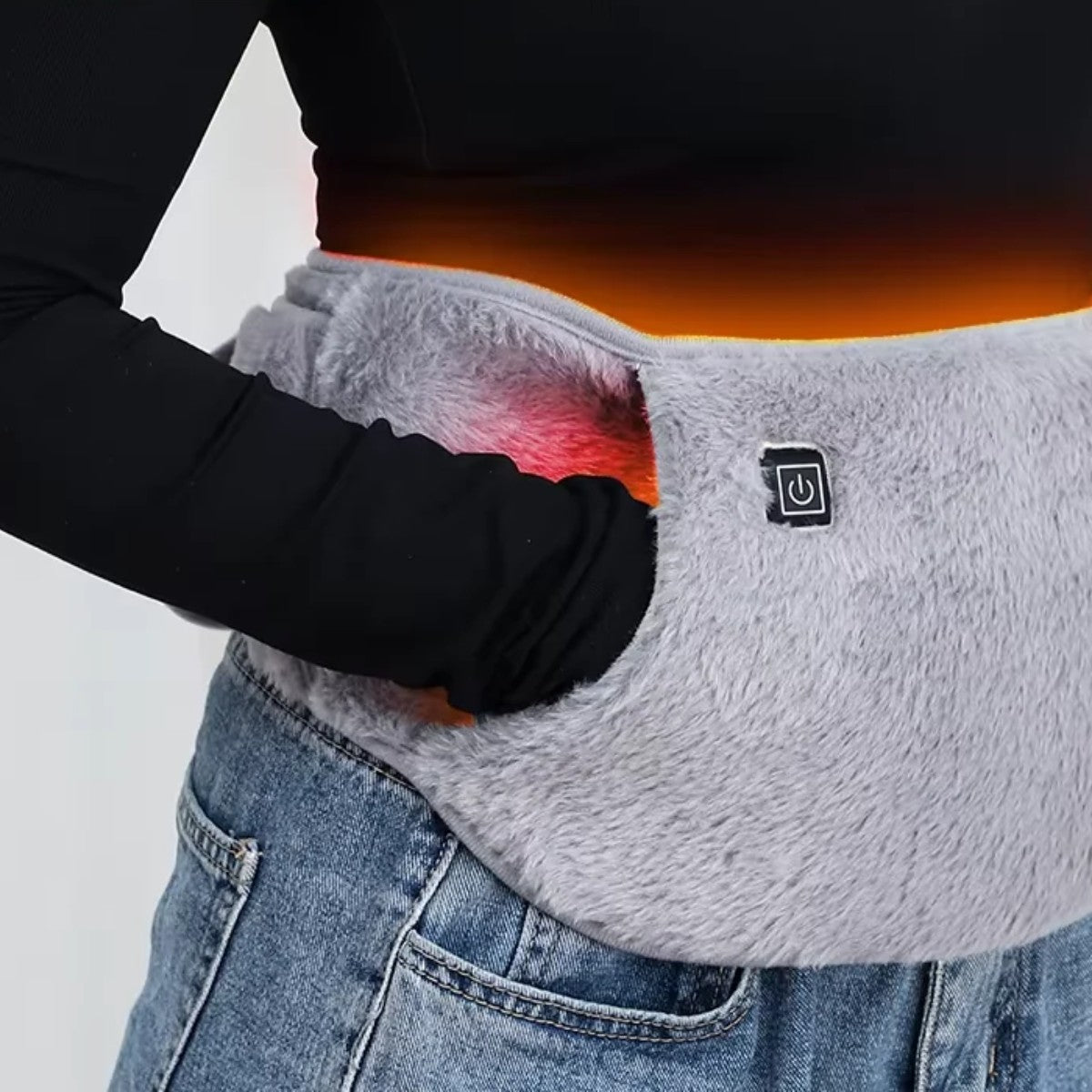 Cinturón térmico abdominal USB
