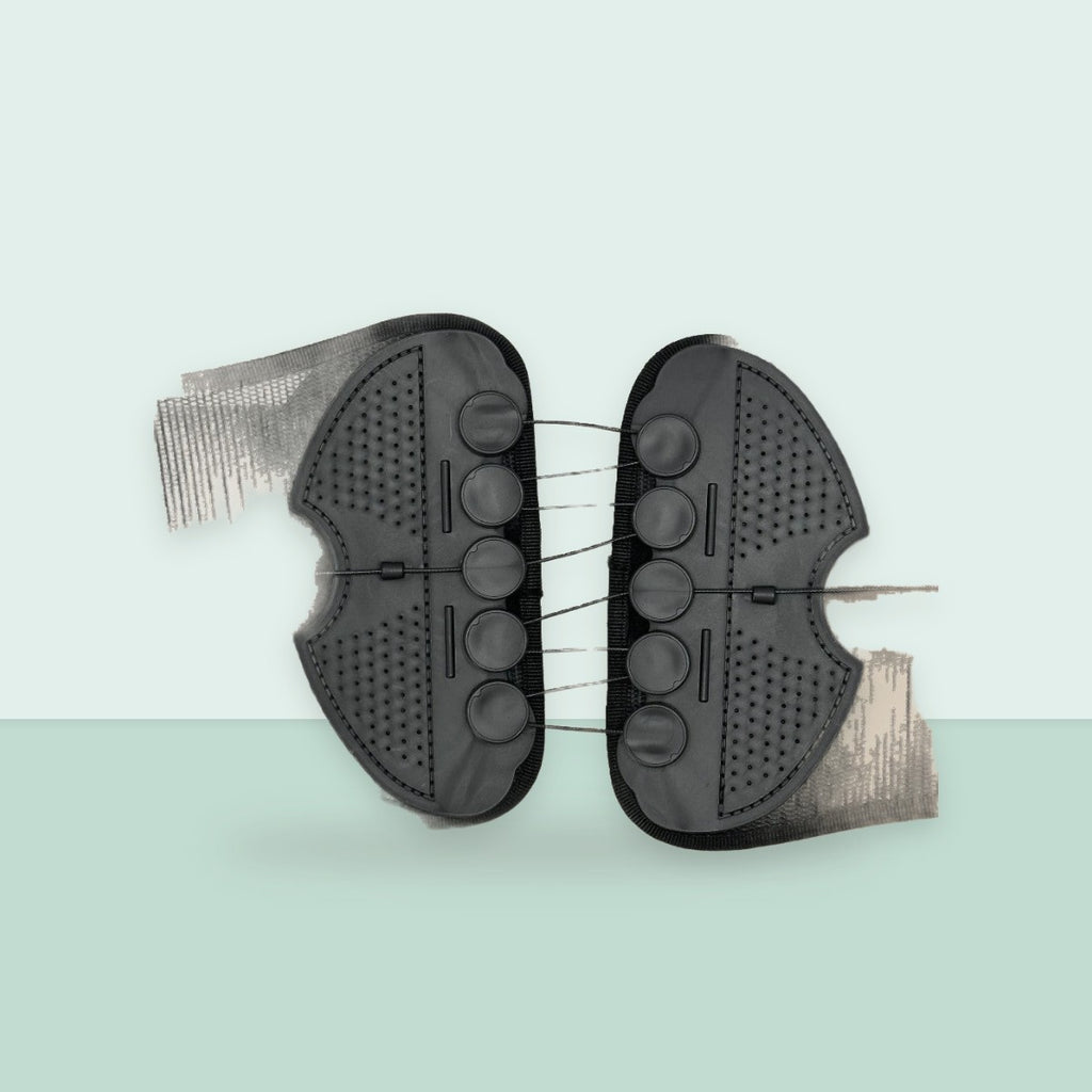 Faja lumbar ajustable con cordones de compresión