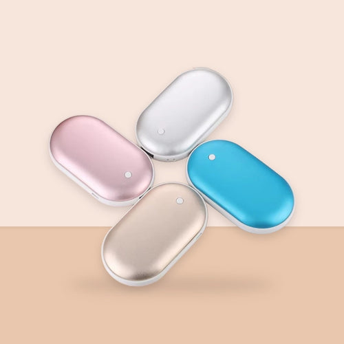 Calentador de manos recargable con powerbank