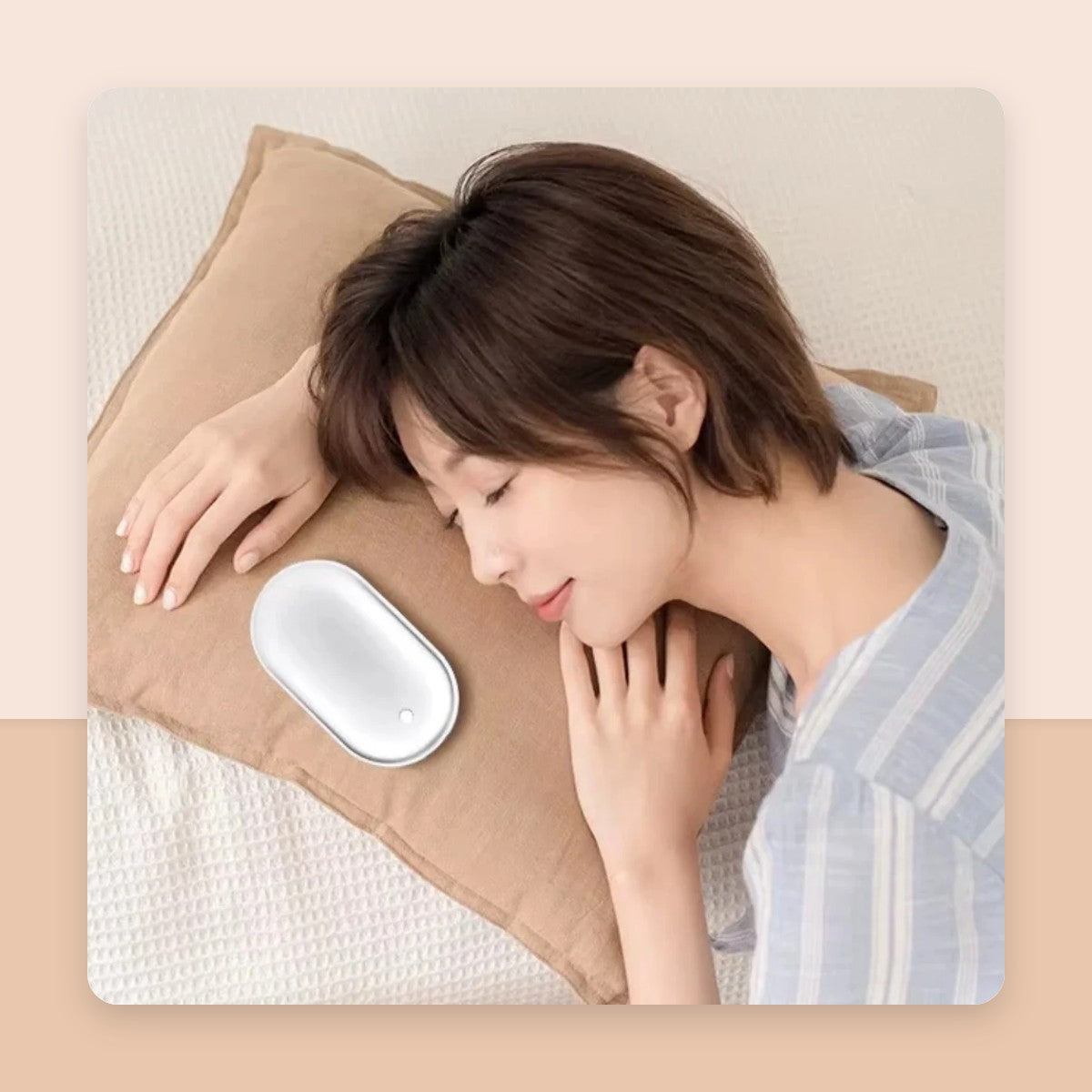 Calentador de manos recargable con powerbank